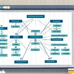 戦略が描かれたホワイトボード